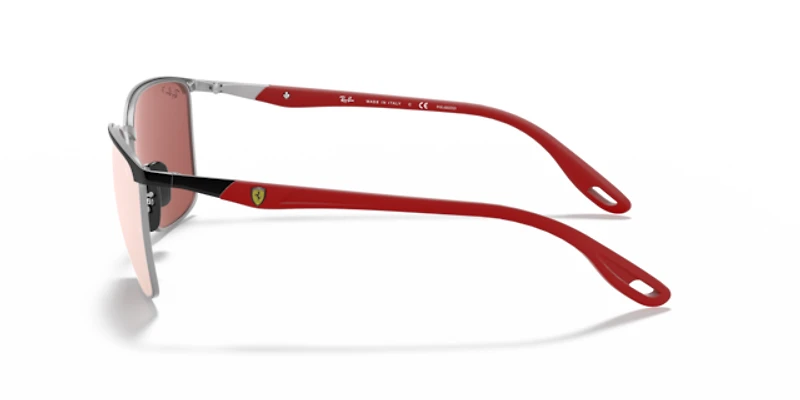 Ray-Ban Unisex Black On Silver