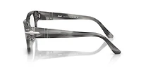 Persol Unisex Striped Grey