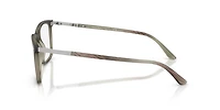 Giorgio Armani Man Matte Striped Olive