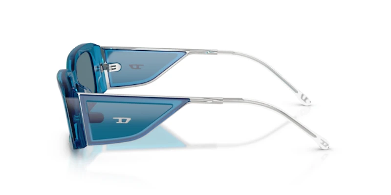 Diesel Unisex Transparent Blue