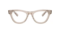 Ray-Ban Woman Transparent Light Brown