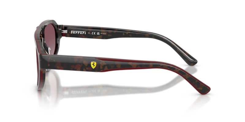 Scuderia Ferrari Man Burgundy Havana