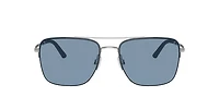 Oliver Peoples Man Blue Ash, Brushed Silver