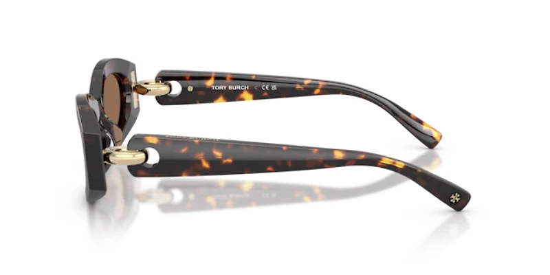 Tory Burch Woman Brown Tortoise