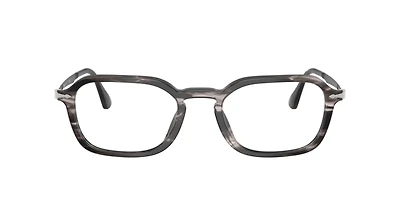 Persol Unisex Striped Black & Grey
