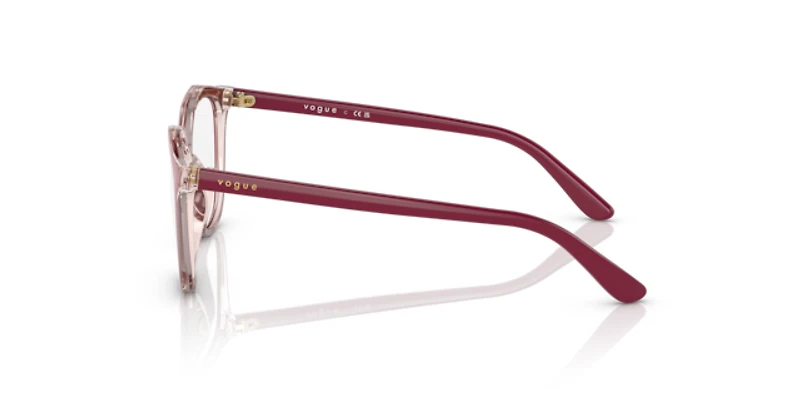 Vogue Unisex Transparent Pink, Top Fuchsia