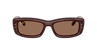 Ray-Ban Unisex Transparent Dark Brown