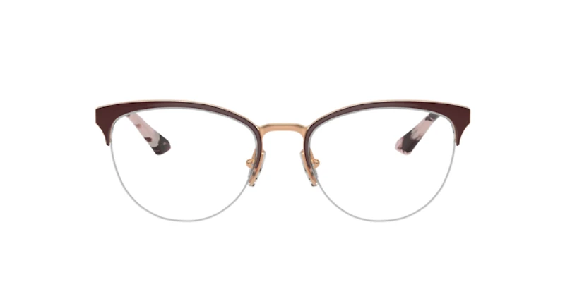 Vogue Woman Top Bordeaux, Rose Gold