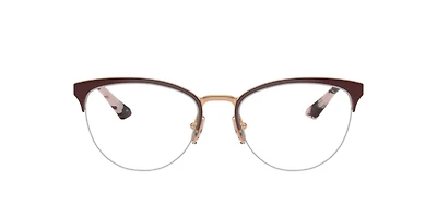 Vogue Woman Top Bordeaux, Rose Gold