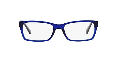 Armani Exchange Man Shiny Transparent Blue