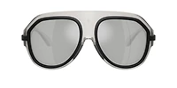 Moncler Unisex Matte Transparent Grey