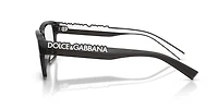 Dolce&Gabbana Unisex Transparent Dark Grey