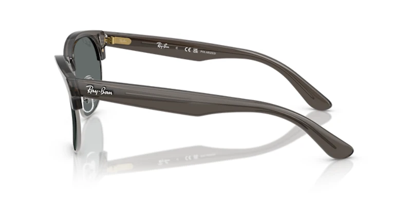 Ray-Ban Unisex Transparent Dark Grey On Gunmetal