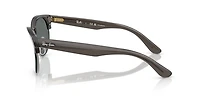 Ray-Ban Unisex Transparent Dark Grey On Gunmetal