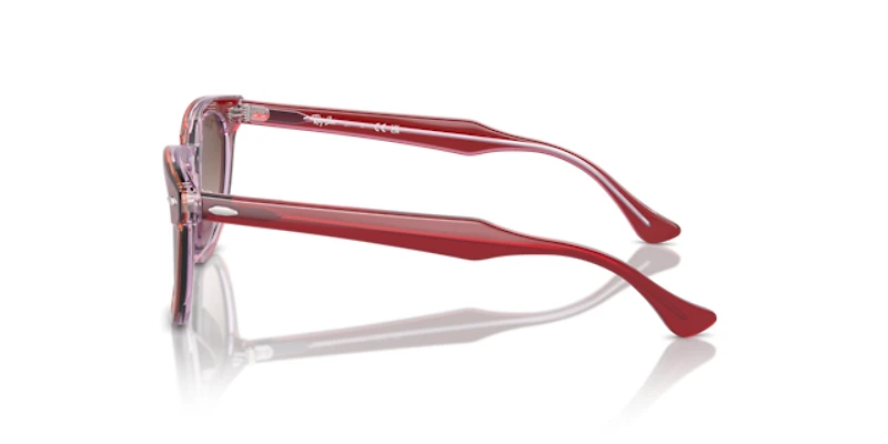 Ray-Ban Unisex Top Red & Orange & Light Purple