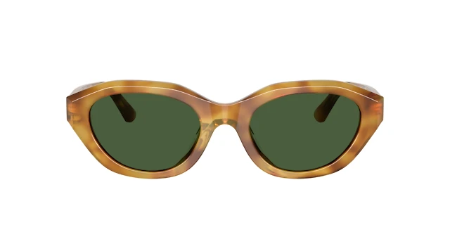 Polo Ralph Lauren Woman Shiny Tortoise Light Brown