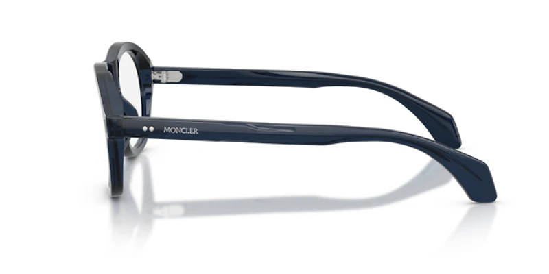 Moncler Unisex Shiny Transparent Dark Blue