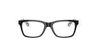 Ray-Ban_Lenses Unisex Black On Transparent