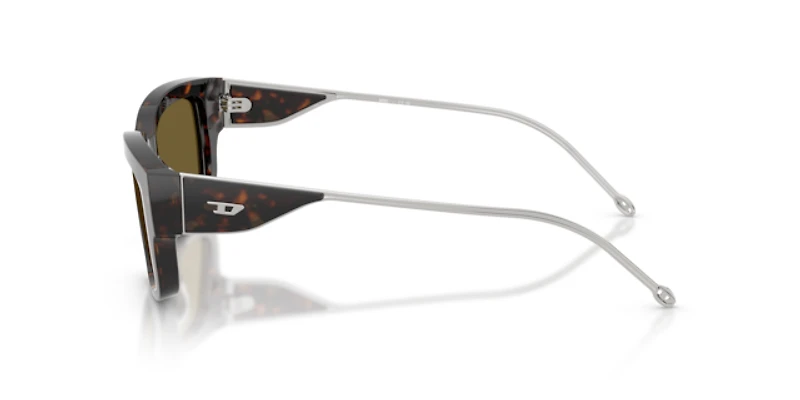 Diesel Unisex Shiny Dark Havana
