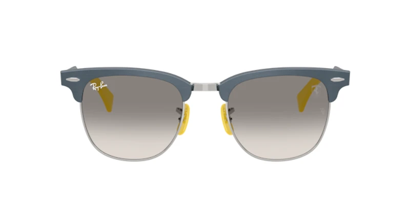 Ray-Ban Unisex Brushed Blue On Silver