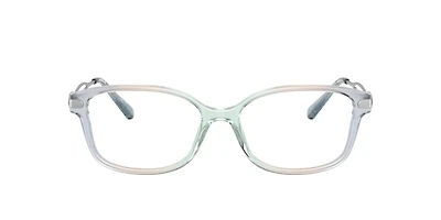 Coach Woman Gradient Transparent Blue