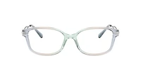 Coach Woman Gradient Transparent Blue