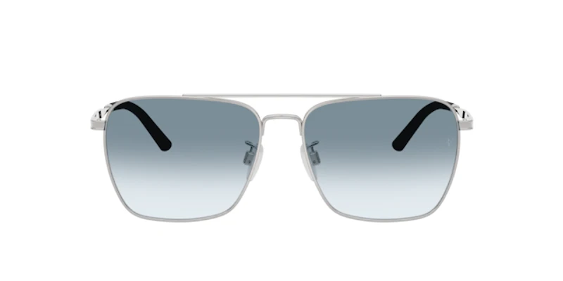 Oliver Peoples Man Brushed Silver
