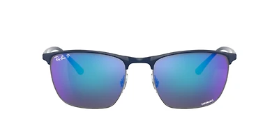 Ray-Ban Unisex Blue On Gunmetal