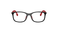 Ray-Ban Unisex Black On Rubber Red
