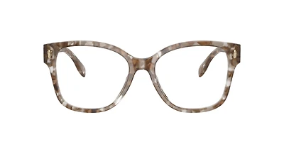 Tory Burch Woman Crystal Brown Tortoise
