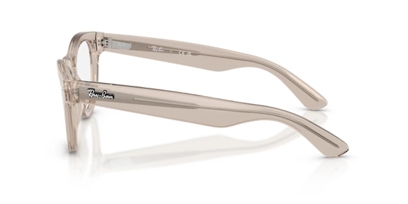 Ray-Ban Woman Transparent Light Brown