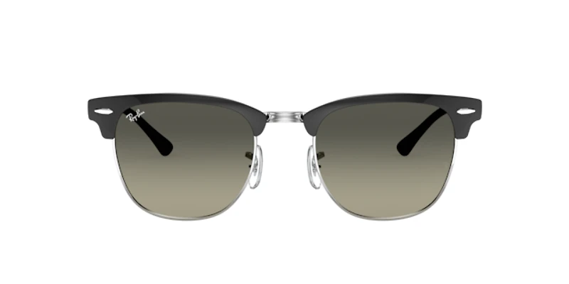 Ray-Ban Unisex Black On Silver