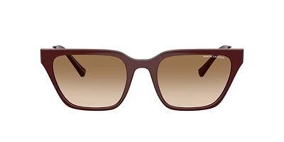 Armani Exchange Woman Shiny Bordeaux