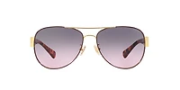Coach Woman Purple, Gold