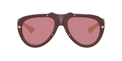 Burberry Unisex Rubber Burgundy