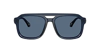 Moncler Unisex Shiny Transparent Blue