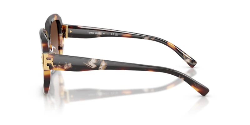 Tory Burch Woman Dark Tortoise