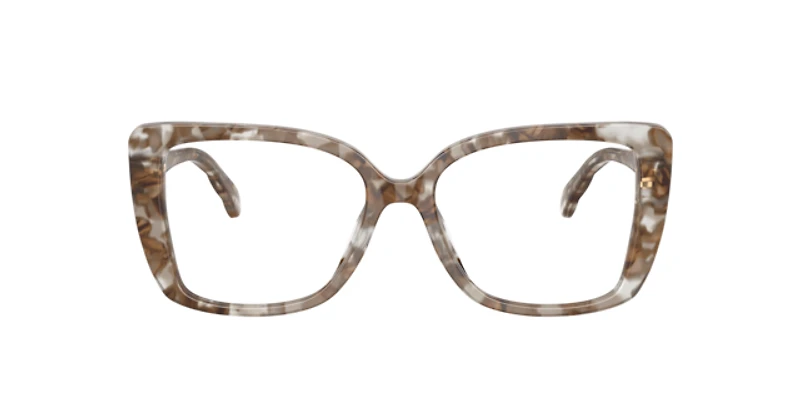 Tory Burch Woman Crystal Brown Tortoise