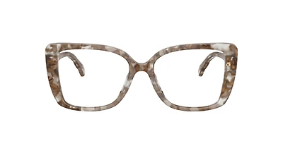 Tory Burch Woman Crystal Brown Tortoise