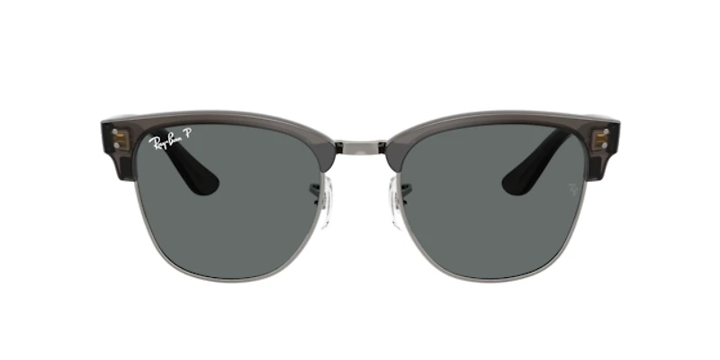 Ray-Ban Unisex Transparent Dark Grey On Gunmetal