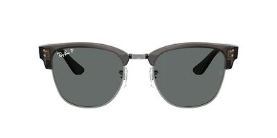 Ray-Ban Unisex Transparent Dark Grey On Gunmetal