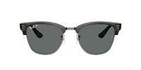 Ray-Ban Unisex Transparent Dark Grey On Gunmetal