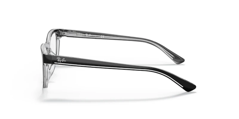 Ray-Ban_Lenses Unisex Black On Transparent