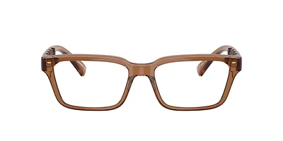 Armani Exchange Man Shiny Transparent Brown