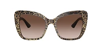 Dolce&Gabbana Woman Leo Brown On Black