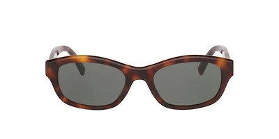 Saint Laurent Woman Tortoise Clear
