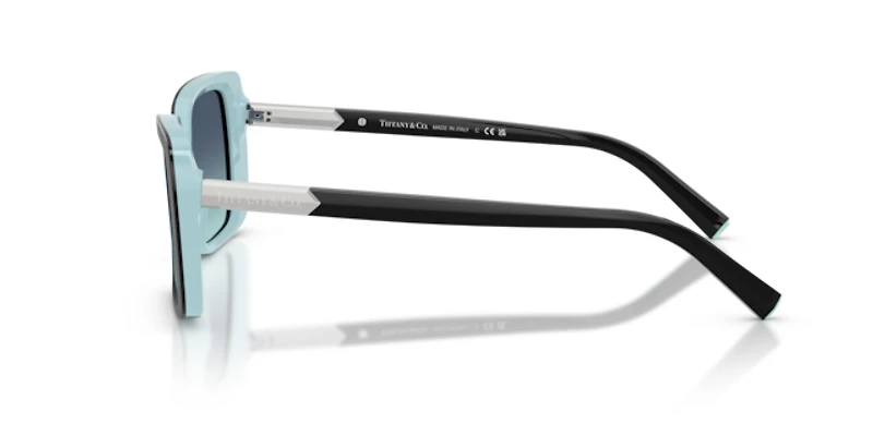 Tiffany Woman Black On Tiffany Blue