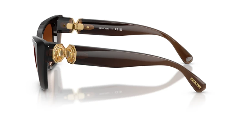 Swarovski Woman Transparent Brown