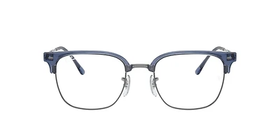 Ray-Ban Unisex Transparent Blue On Gunmetal