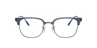 Ray-Ban Unisex Transparent Blue On Gunmetal